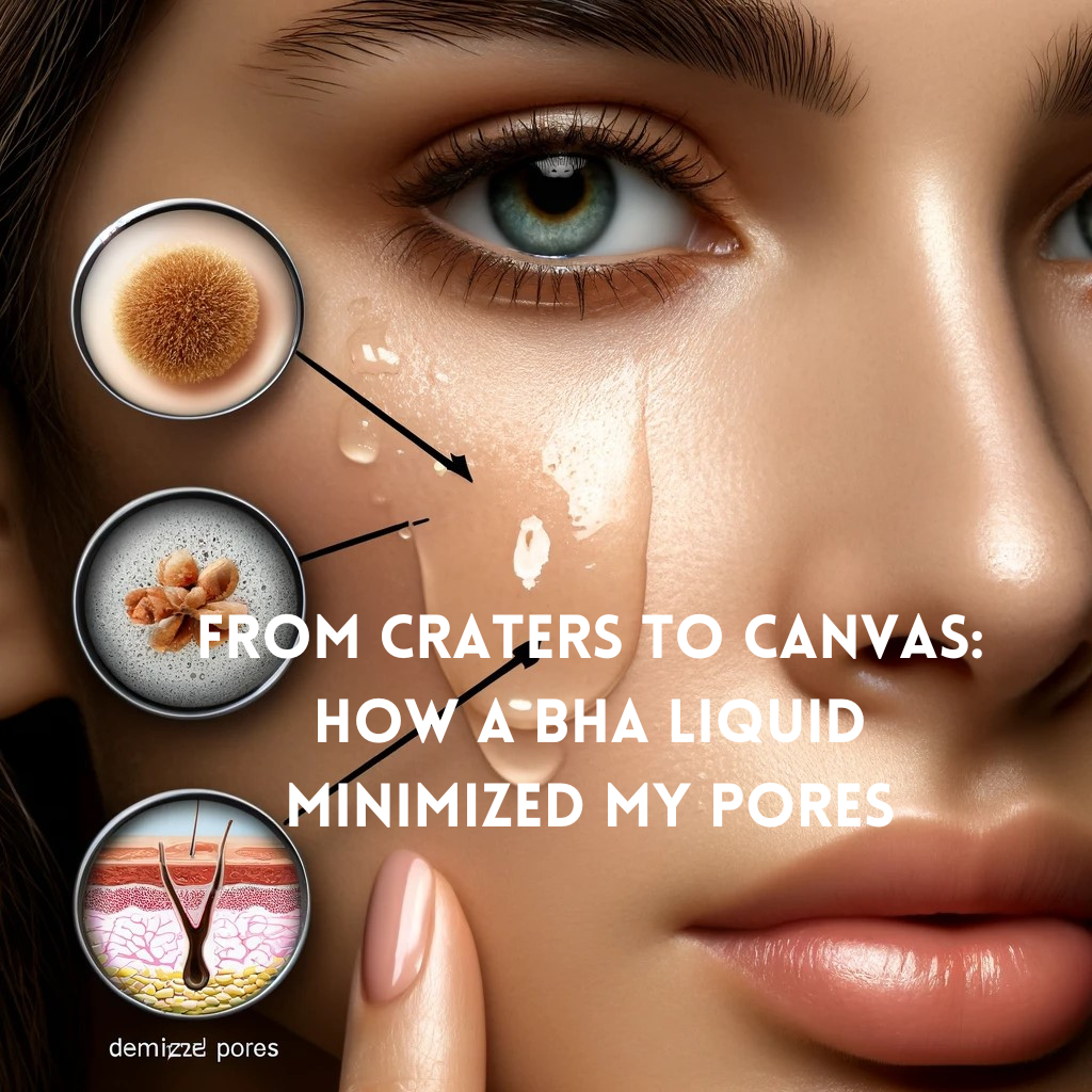 From Craters to Canvas How a BHA Liquid Minimized My Pores